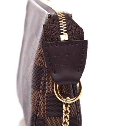 Louis Vuitton Damier Ebene Mini Pochette Accessories 7 of 11