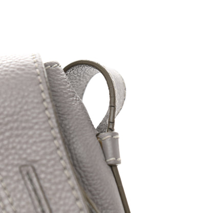 Chloe Calfskin Medium Marcie Round Crossbody Bag Cashmere Grey 21 of 32