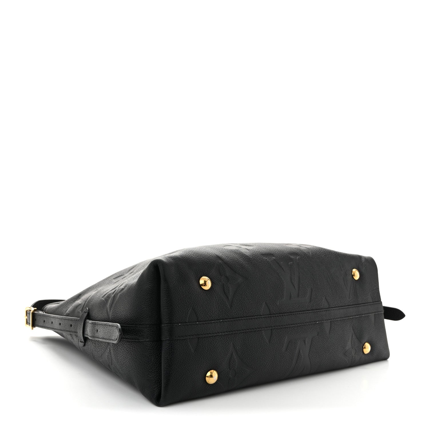 Louis Vuitton Empreinte Monogram Giant CarryAll MM Black 4 of 9