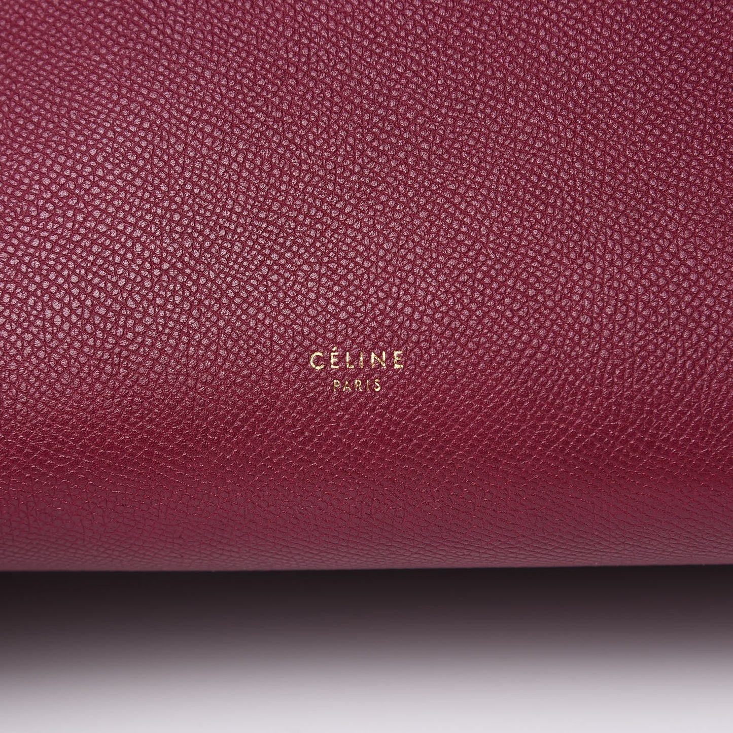 Grained Calfskin Micro Belt Bag Plum
