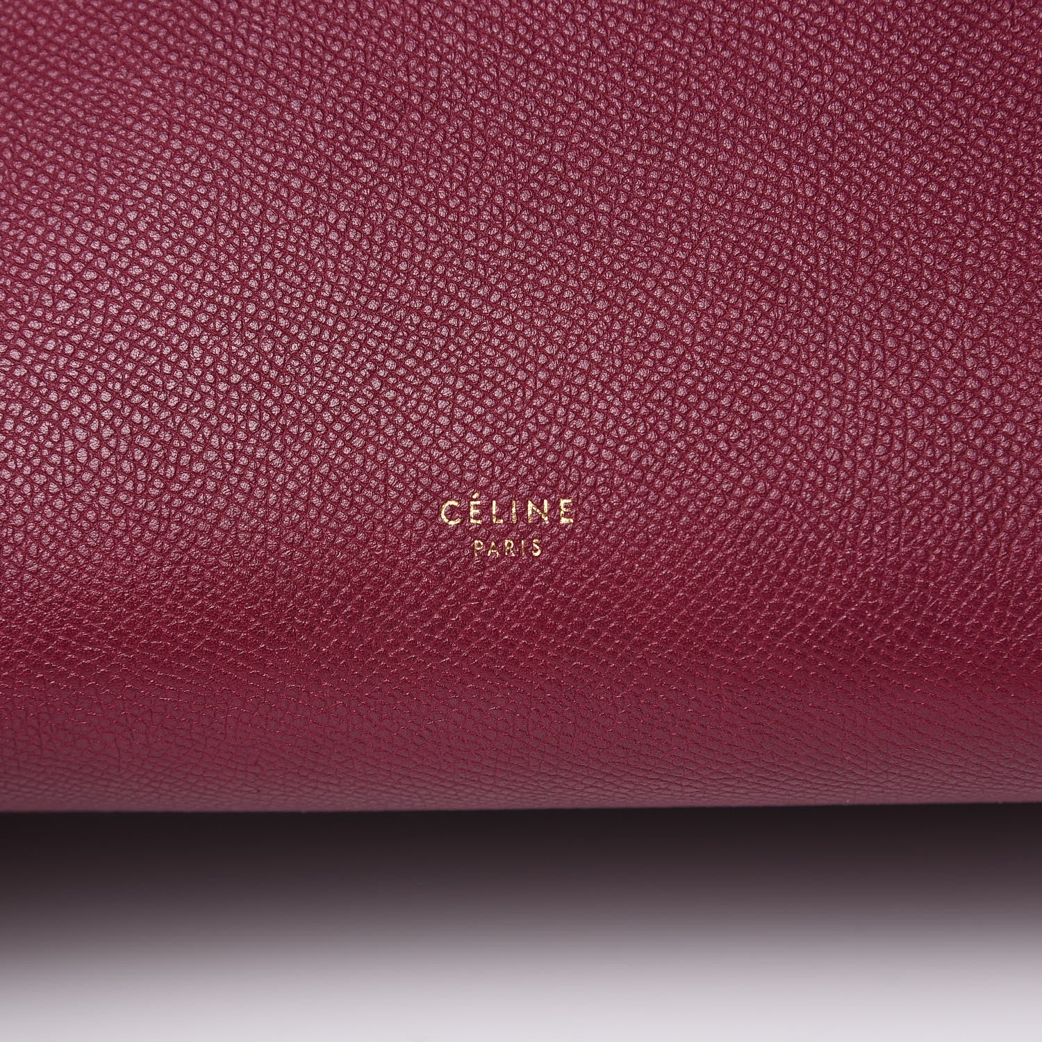 Celine Grained Calfskin Micro Belt Bag Plum 7 of 14