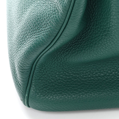 Hermes Togo Birkin 35 Malachite 20 of 23