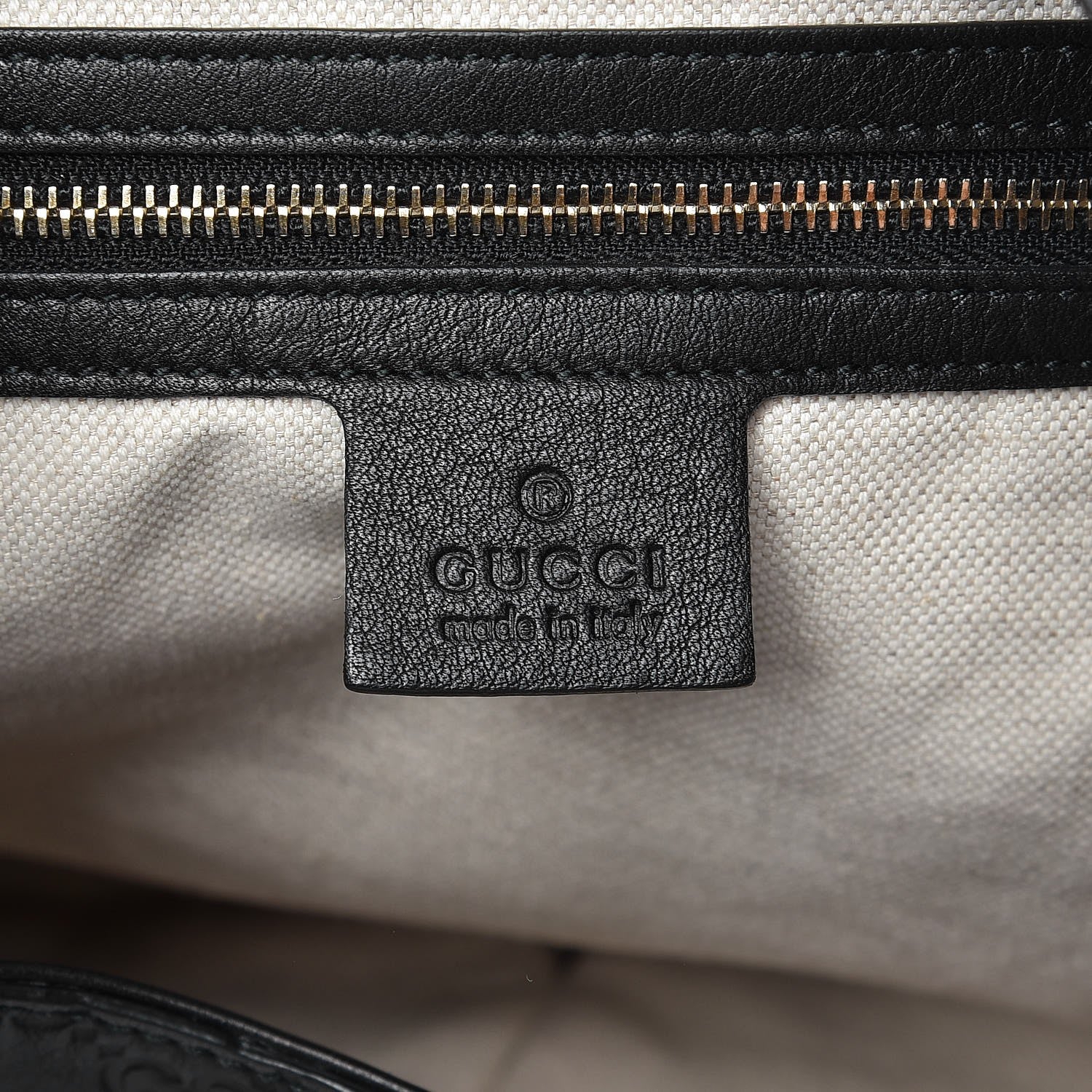 Gucci Guccissima Medium Emily Hobo Black 6 of 8