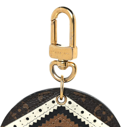 Louis Vuitton Monogram Brogue V Key Holder Bag Charm 3 of 5