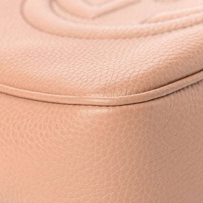 Gucci Pebbled Calfskin Small Soho Disco Bag Rose Beige 8 of 12