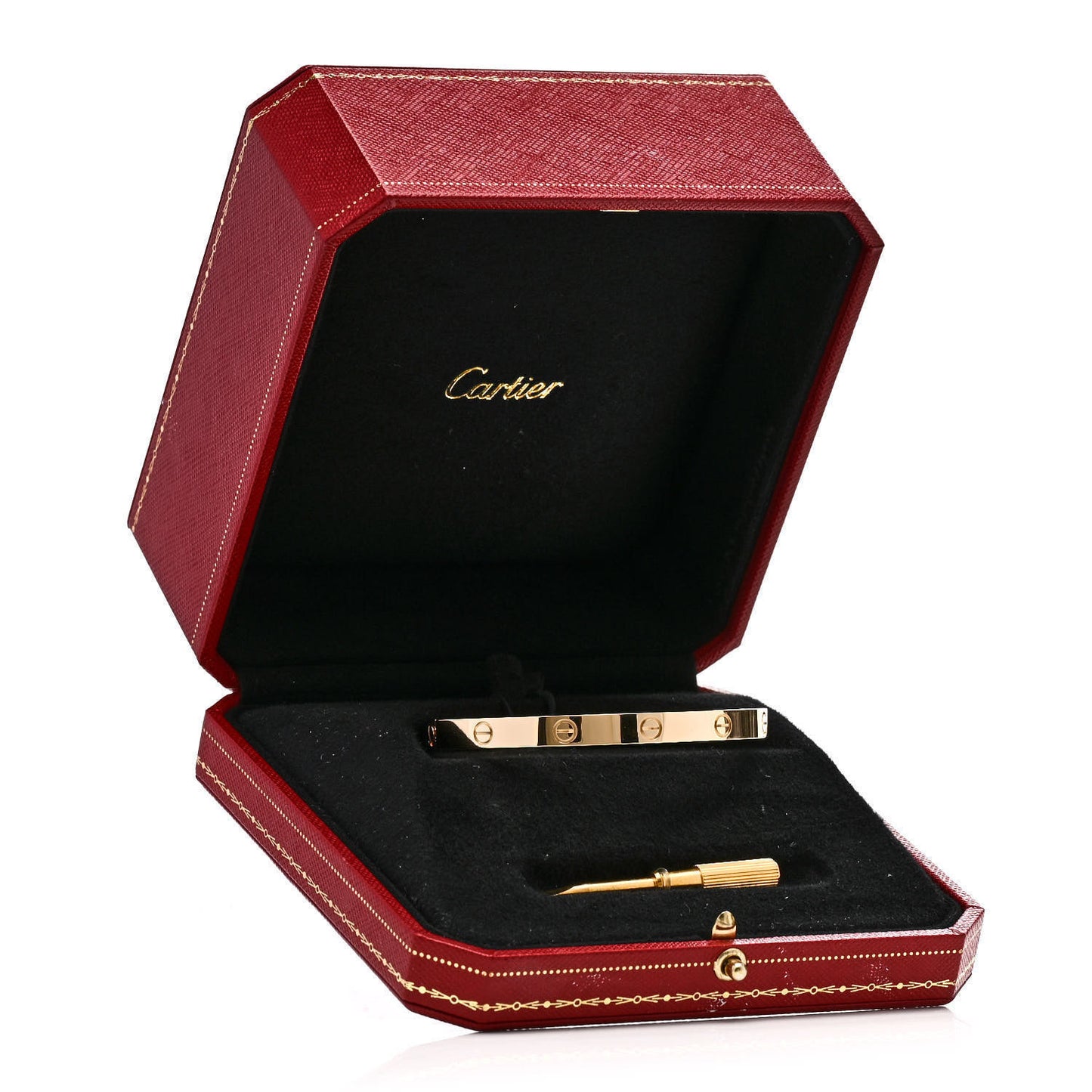 18K Yellow Gold Love Bracelet 16