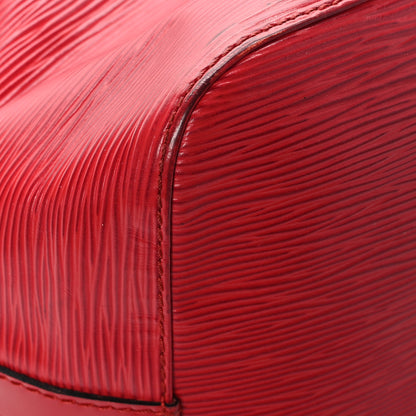 Louis Vuitton Epi Petit Noe Castillan Red 9 of 10