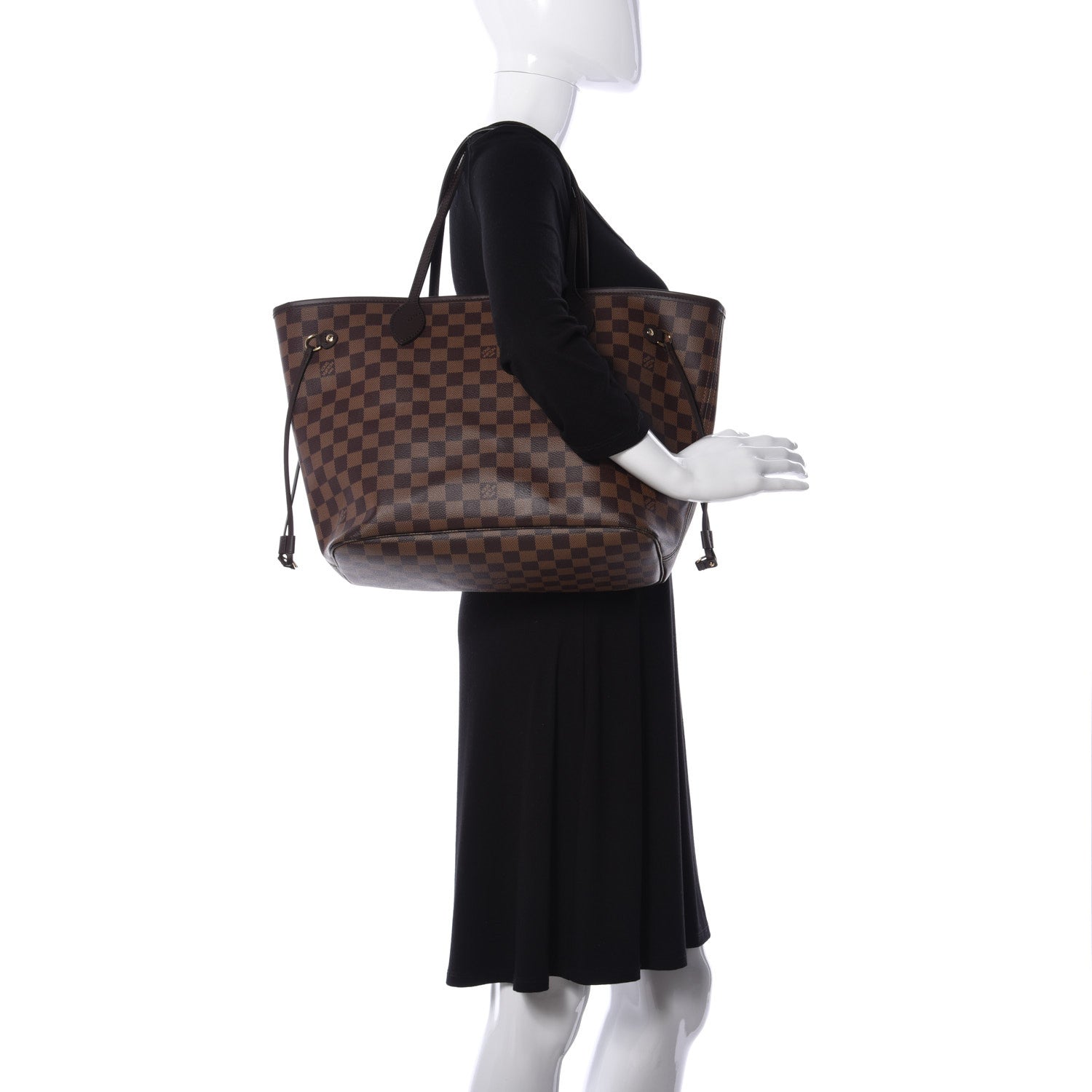 Louis Vuitton Damier Ebene Neo Neverfull MM 2 of 8