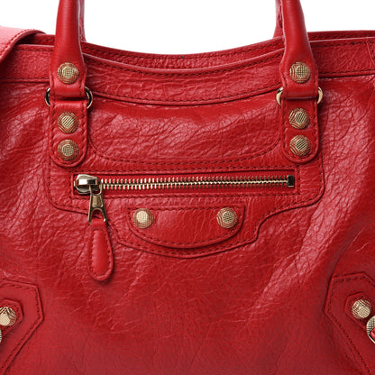 Balenciaga Agneau Giant 12 Gold Hardware S City Rouge Cardinal 10 of 10