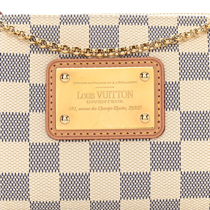 Louis Vuitton Damier Azur Eva Clutch 8 of 10
