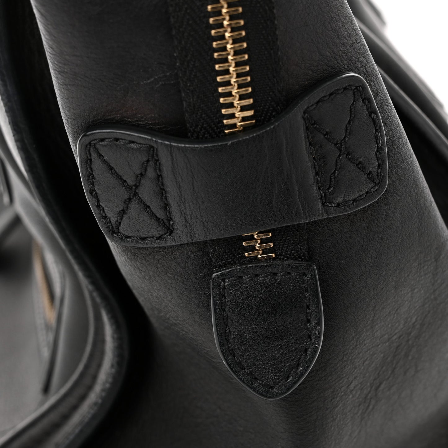 Smooth Calfskin Micro Luggage Black