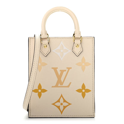 Louis Vuitton Empreinte Monogram Giant By The Pool Petit Sac Plat Cream Saffron 1 of 7