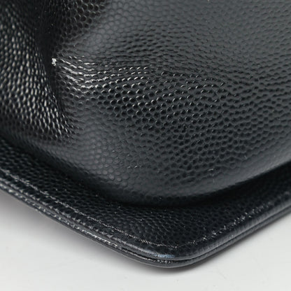 Chanel Caviar Quilted Medium Boy Flap Black 6 of 6