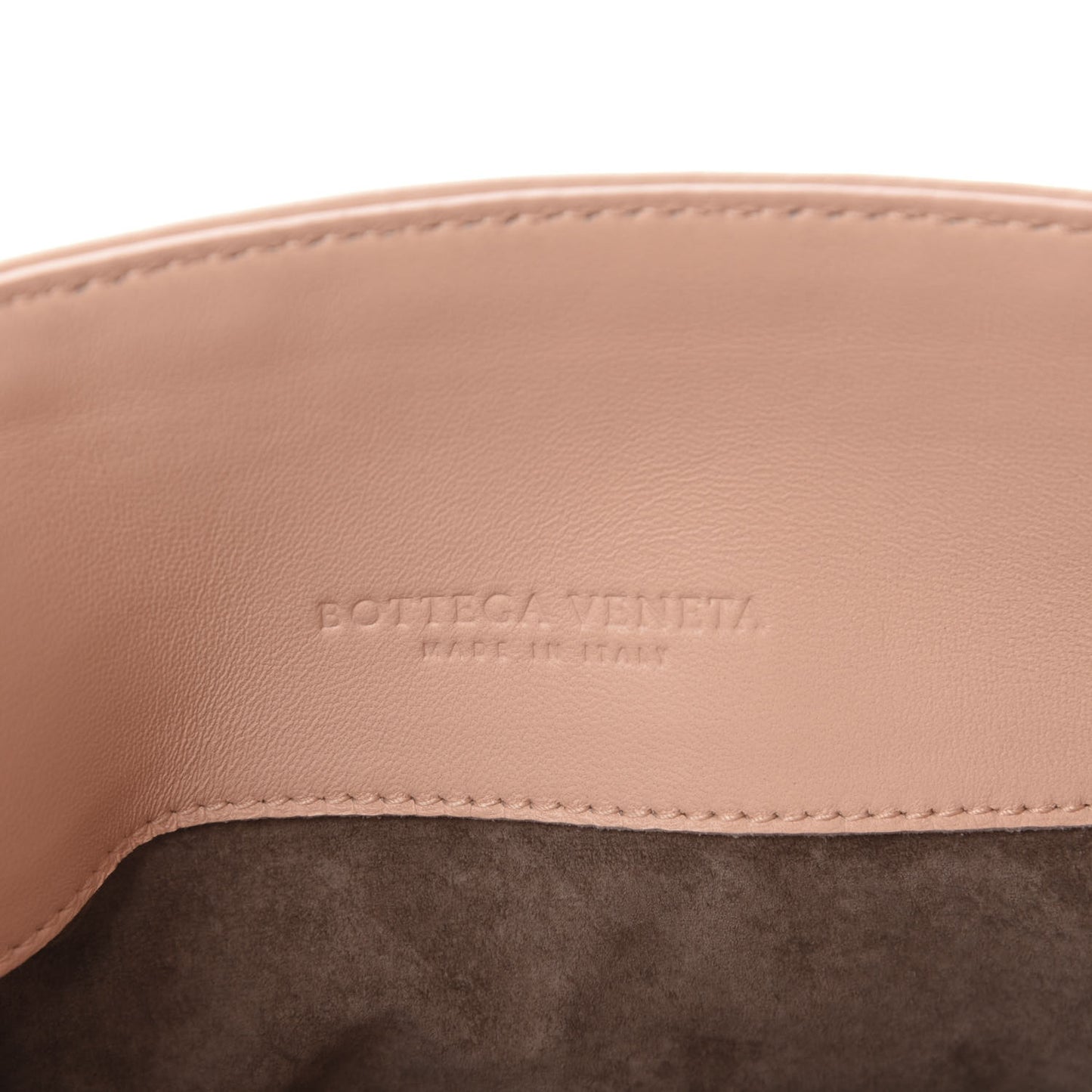 Nappa Intrecciato Rialto Shoulder Bag Flamingo