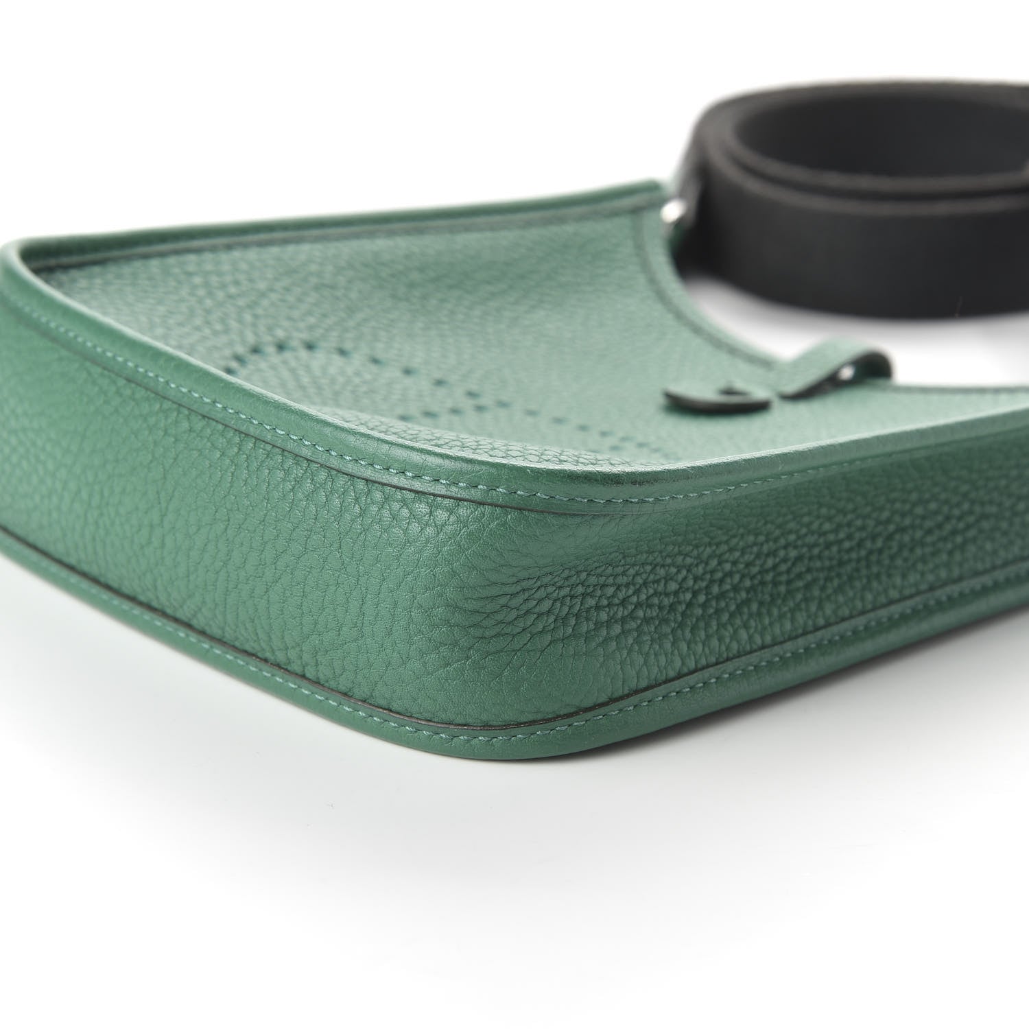 Hermes Taurillon Clemence Amazone Evelyne TPM Vert Vertigo 7 of 11