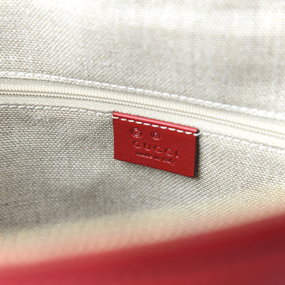 Gucci Soft Microguccissima Dome Satchel Red 8 of 10