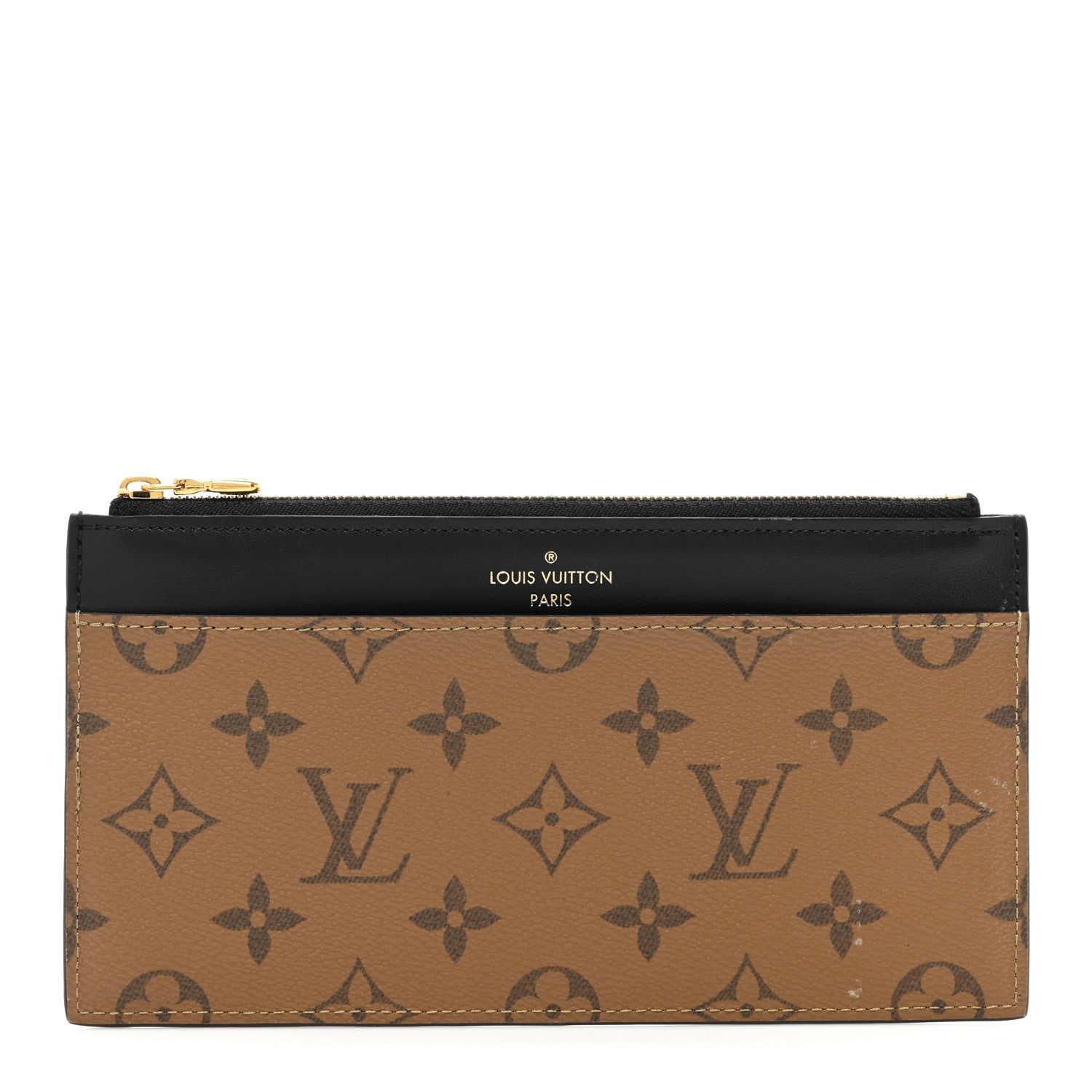 Louis Vuitton Reverse Monogram Slim Purse 1 of 9