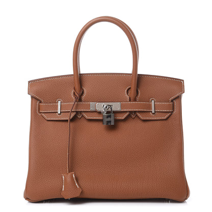Hermes Togo Birkin 30 Gold 1 of 30