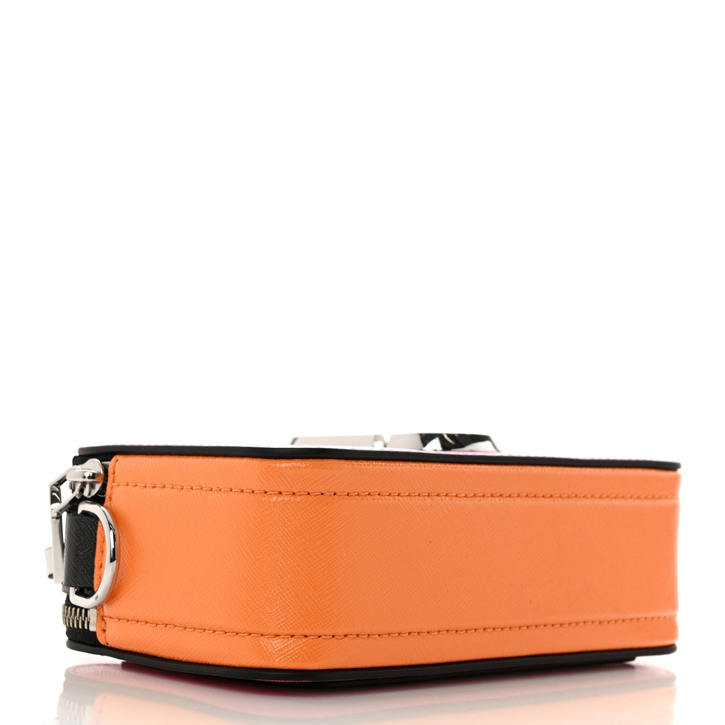 Saffiano Small Snapshot Camera Bag Candy Pink Multicolor