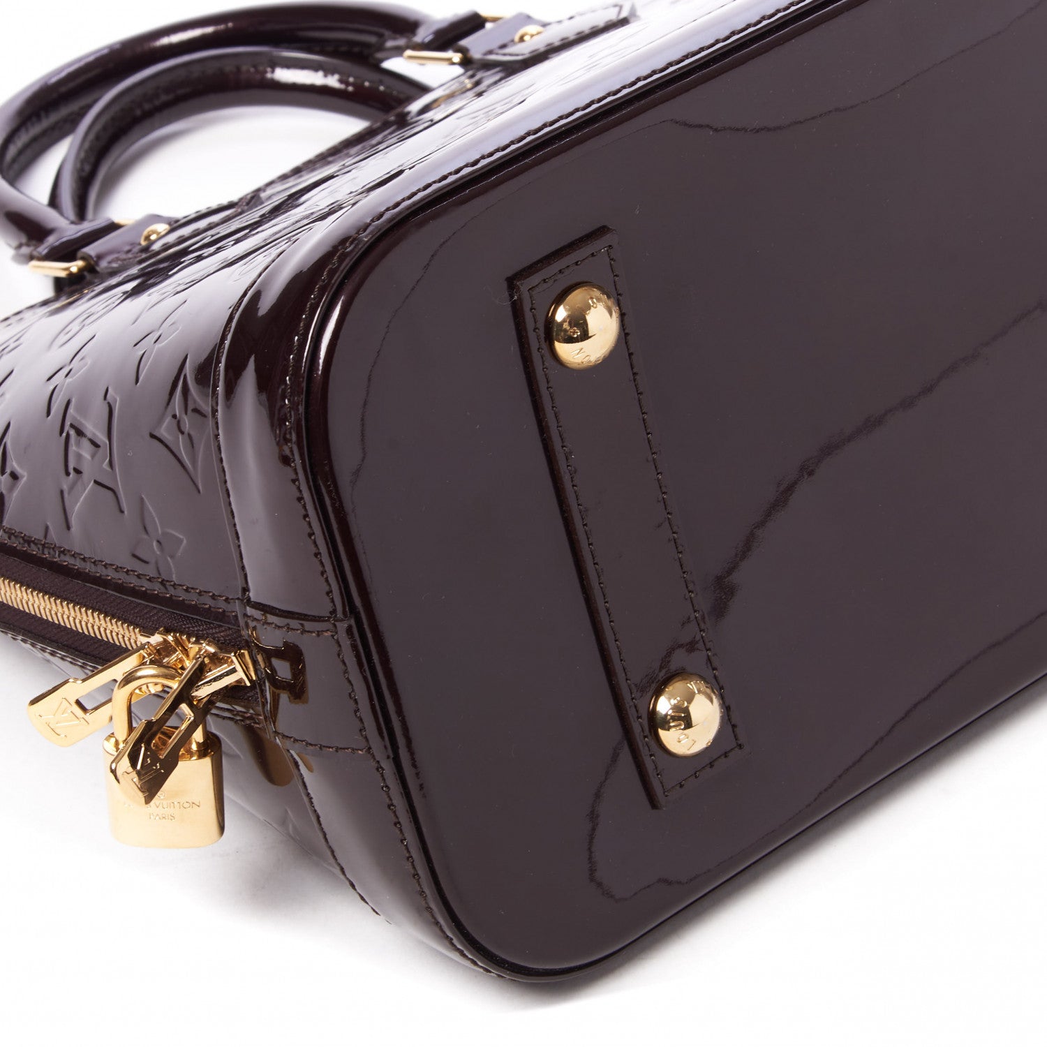 Louis Vuitton Vernis Alma PM Amarante 5 of 9