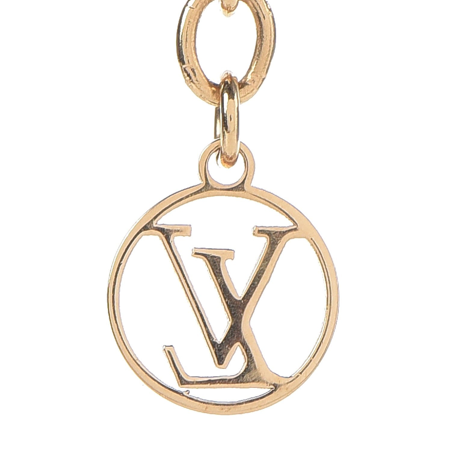 Louis Vuitton LV And Me Hashtag Necklace Gold 7 of 8