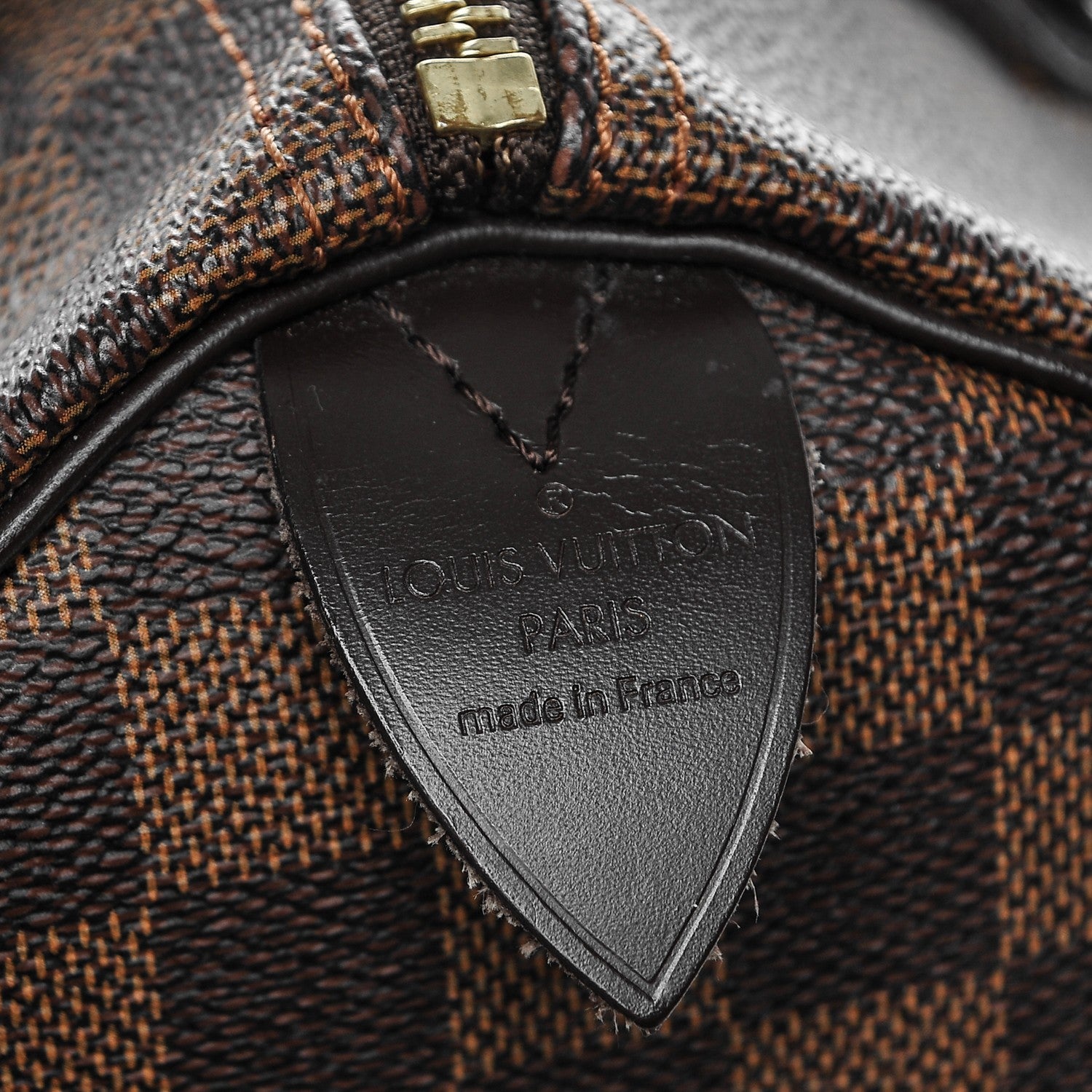 Louis Vuitton Damier Ebene Speedy 25 7 of 9