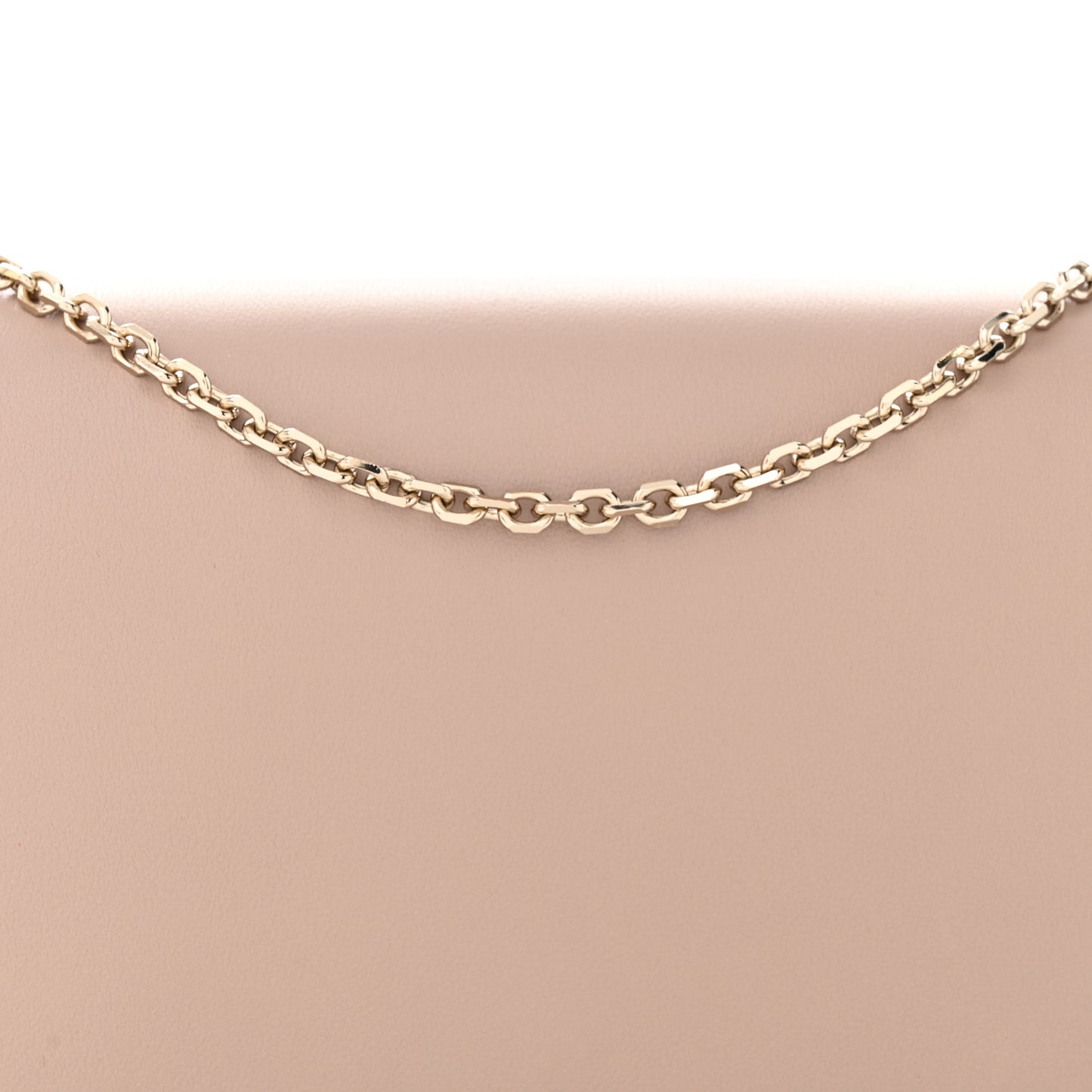 Calfskin Rockstud Chain Pouch Poudre