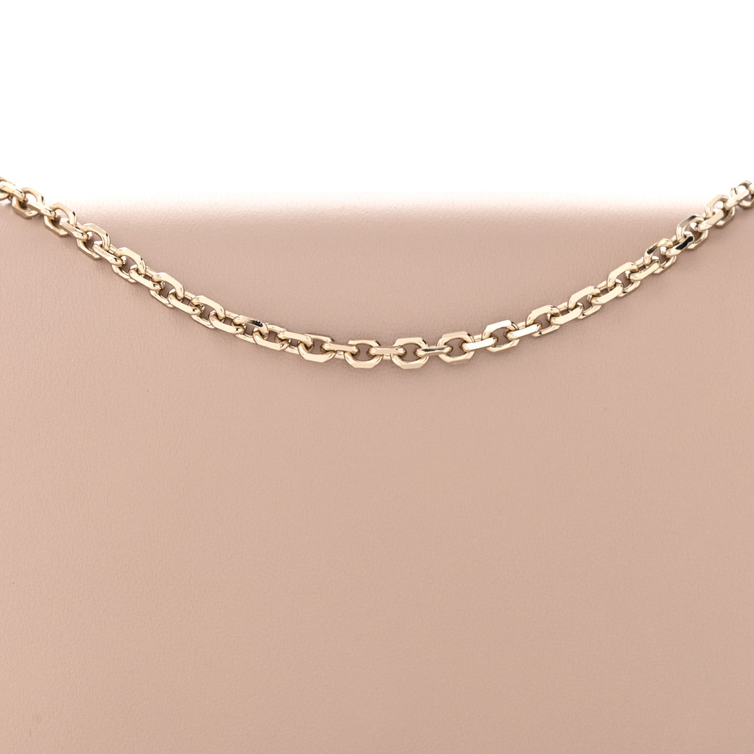 Valentino Garavani Calfskin Rockstud Chain Pouch Poudre 7 of 14