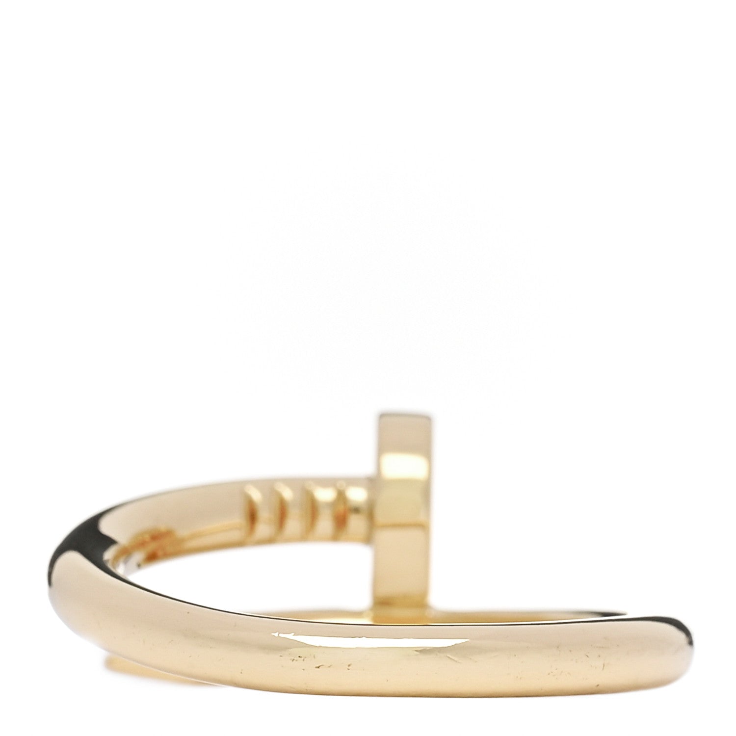 Cartier 18K Yellow Gold Juste Un Clou Ring 58 8.25 3 of 5