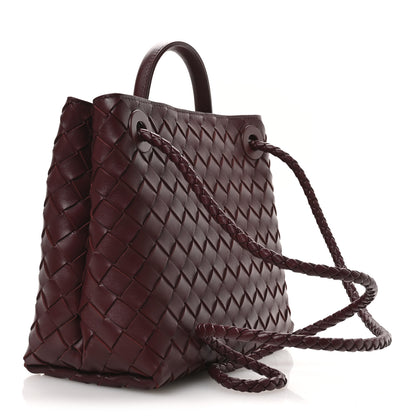 Bottega Veneta Nappa Intrecciato Small Andiamo Shoulder Bag Barolo 3 of 9