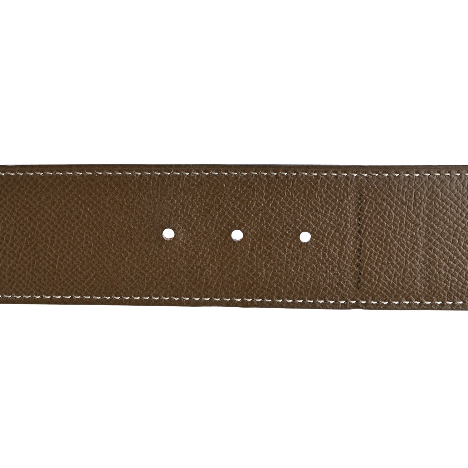Hermes Epsom 38mm Constance H Belt 100 Gold Etoupe 6 of 9