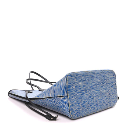 Louis Vuitton Epi Neverfull MM Denim Light 5 of 10