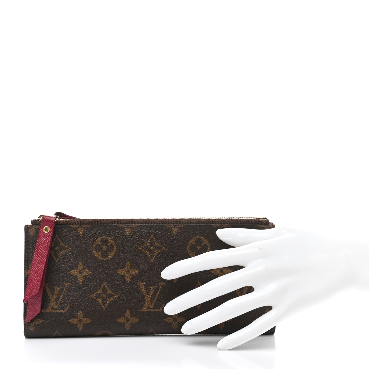 Louis Vuitton Monogram Adele Wallet Fuchsia 8 of 14