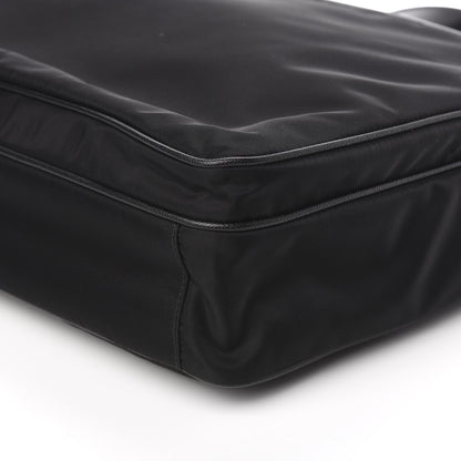Prada Tessuto Nylon Saffiano Tote Black 9 of 10