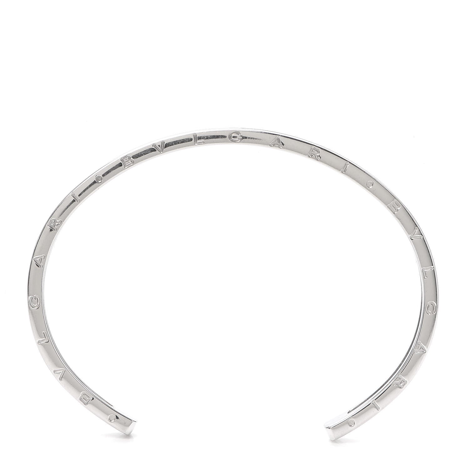 Bulgari 18K Rose Gold Stainless Steel B.Zero1 Cuff Bracelet SM 4 of 5