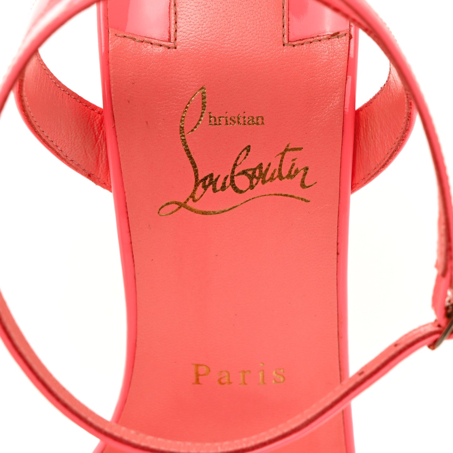 Patent Loubigirl 100 Sandals 40 Pink
