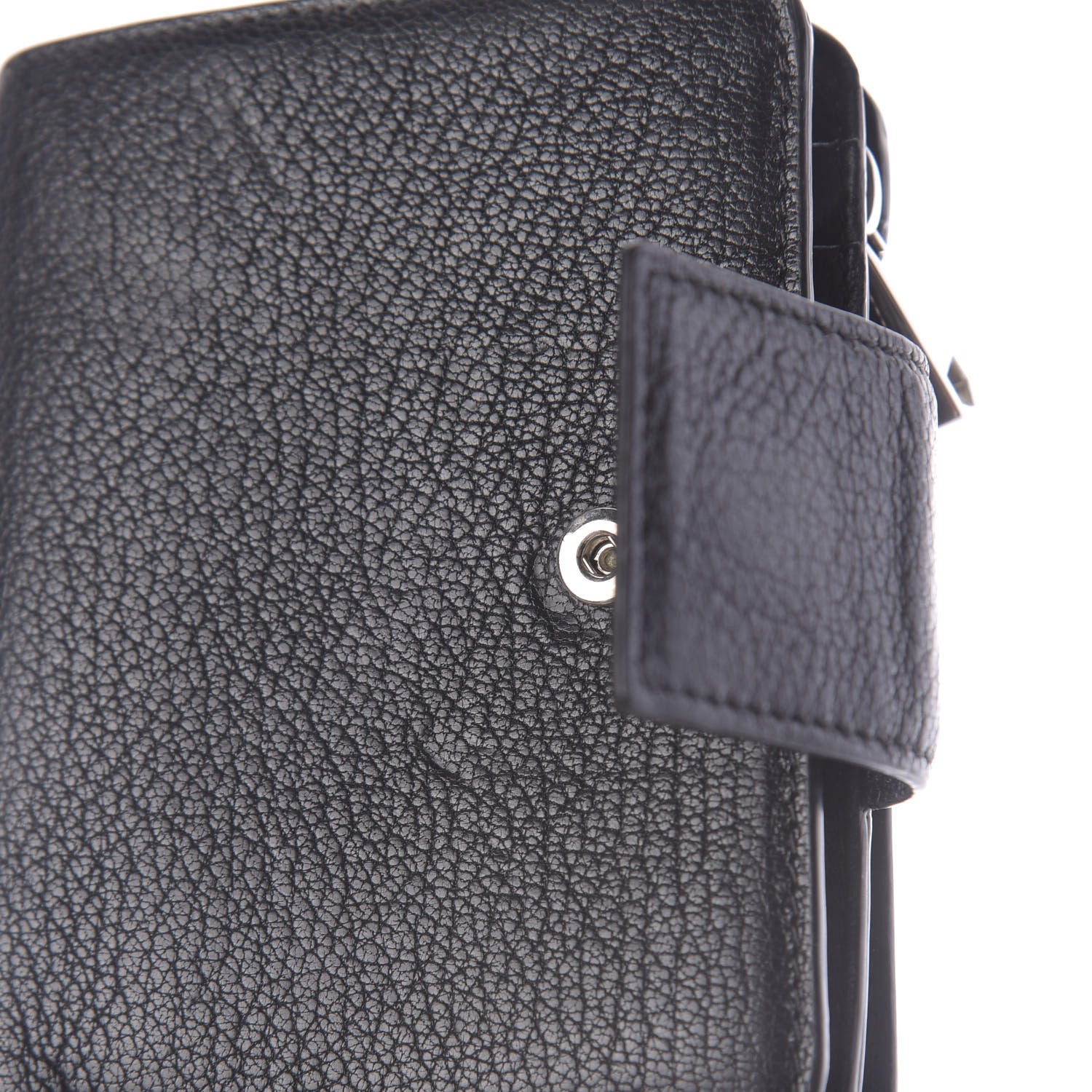 Givenchy Sugar Goatskin Compact Wallet Black 9 of 10