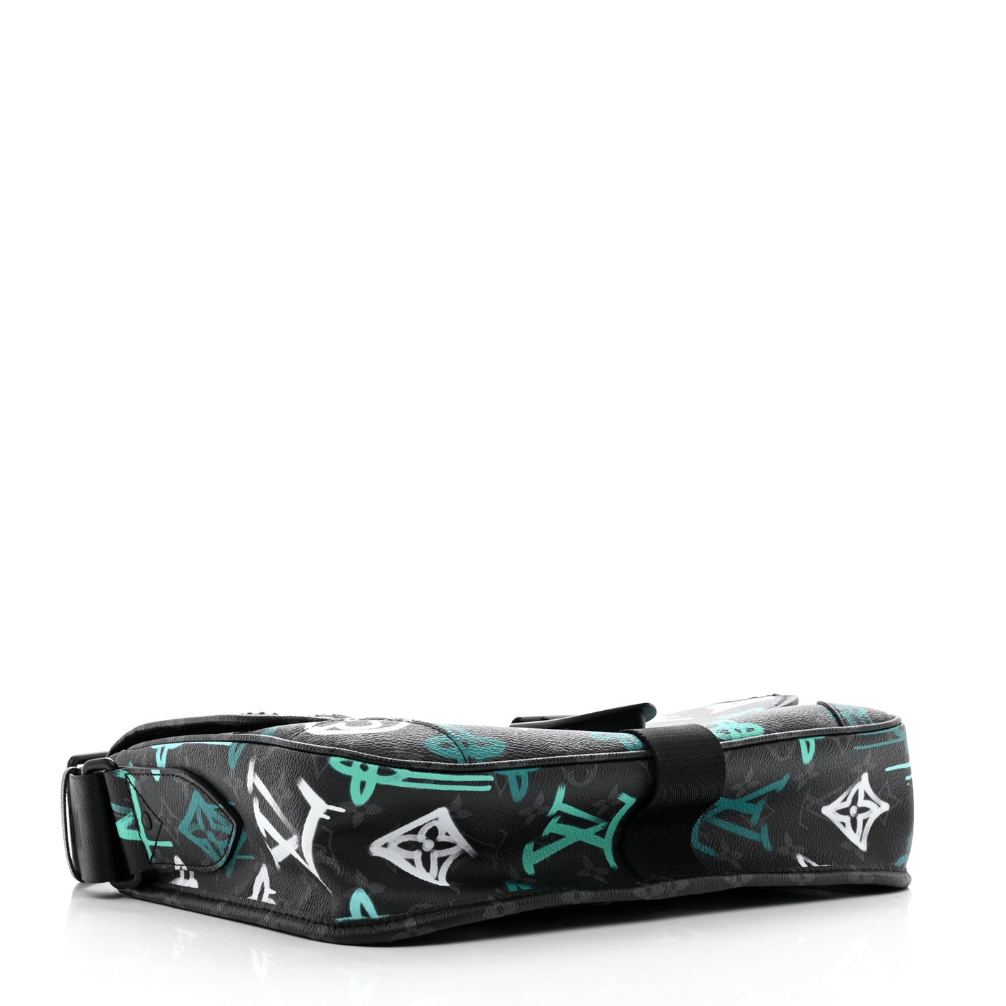 Monogram Eclipse LV Graffiti Archy Messenger MM Green Lights