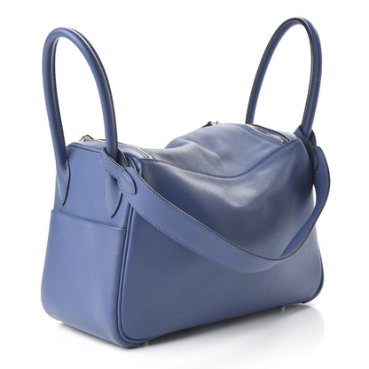 Hermes Swift Verso Lindy 26 Blue Brighton Capucine 3 of 9
