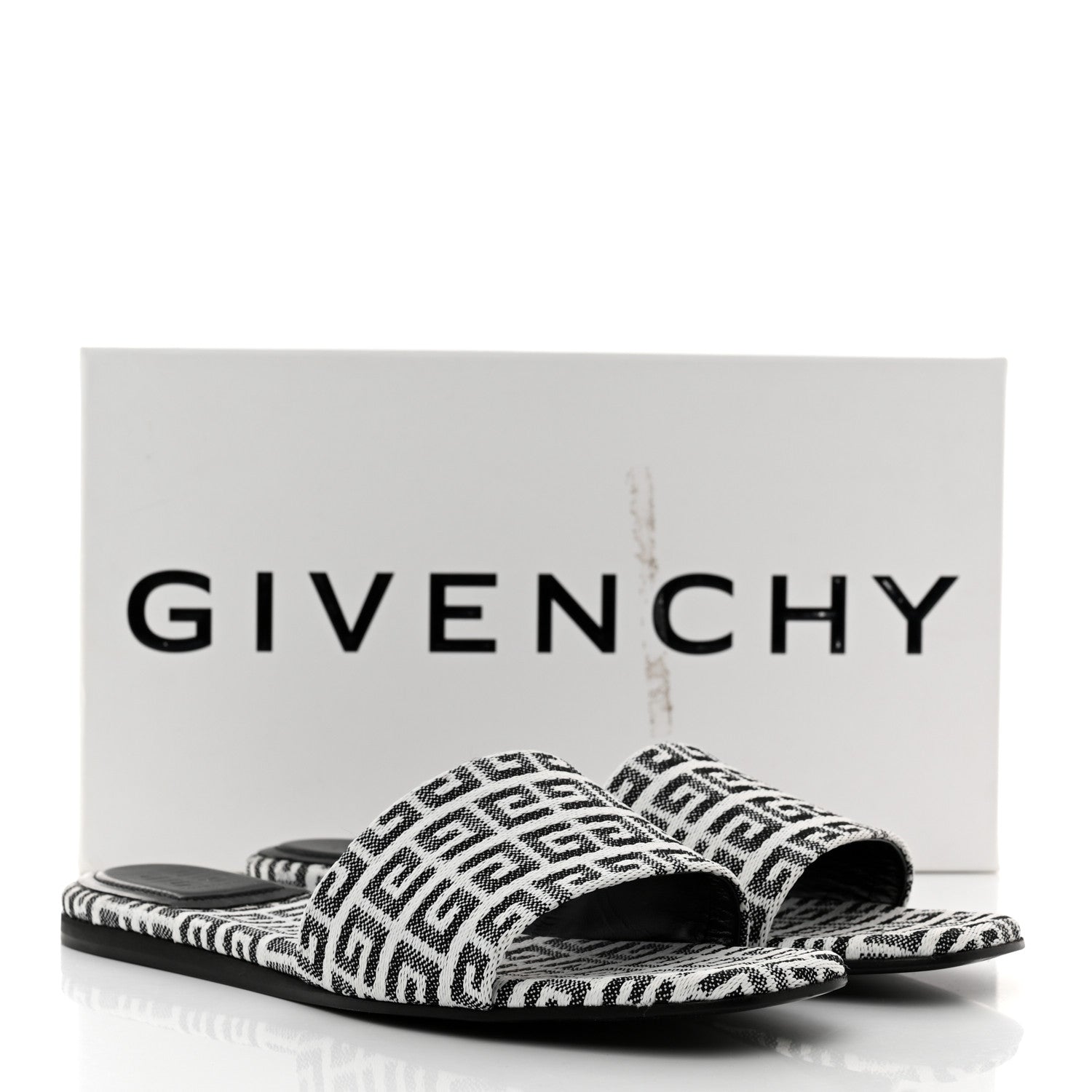 Givenchy Canvas 4G Logo Mule Slide Sandals 41 9 of 9