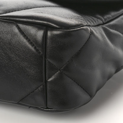 Chanel Lambskin Quilted Medium Chanel 19 Flap So Black 9 of 10