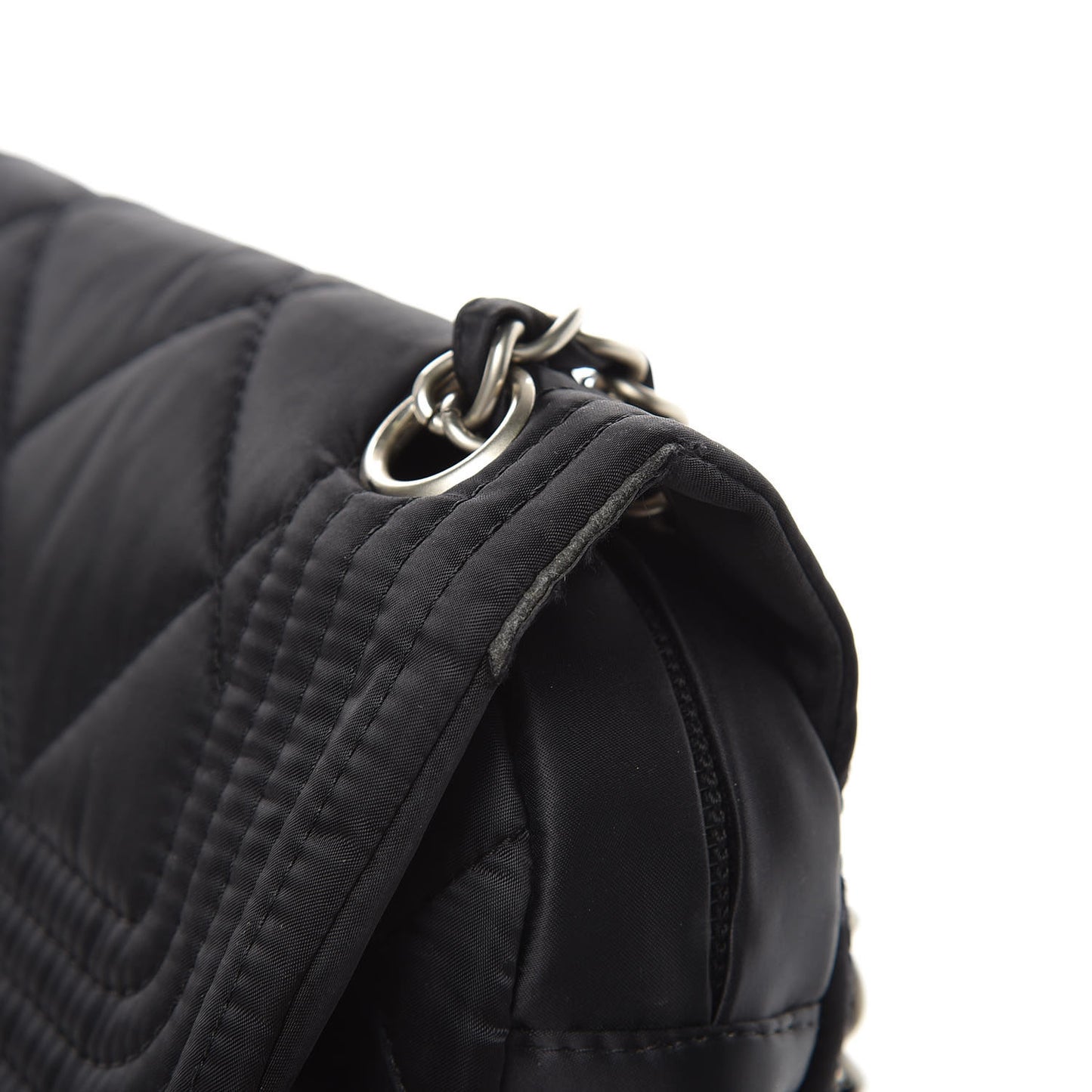 Nylon Ski Sport Flap Black