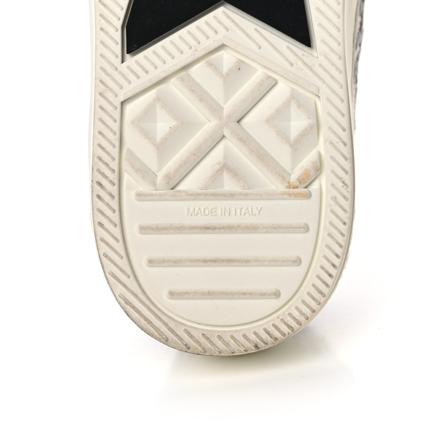 Canvas Oblique Walk'N'Dior Low Top Sneakers 36 Grey Stone