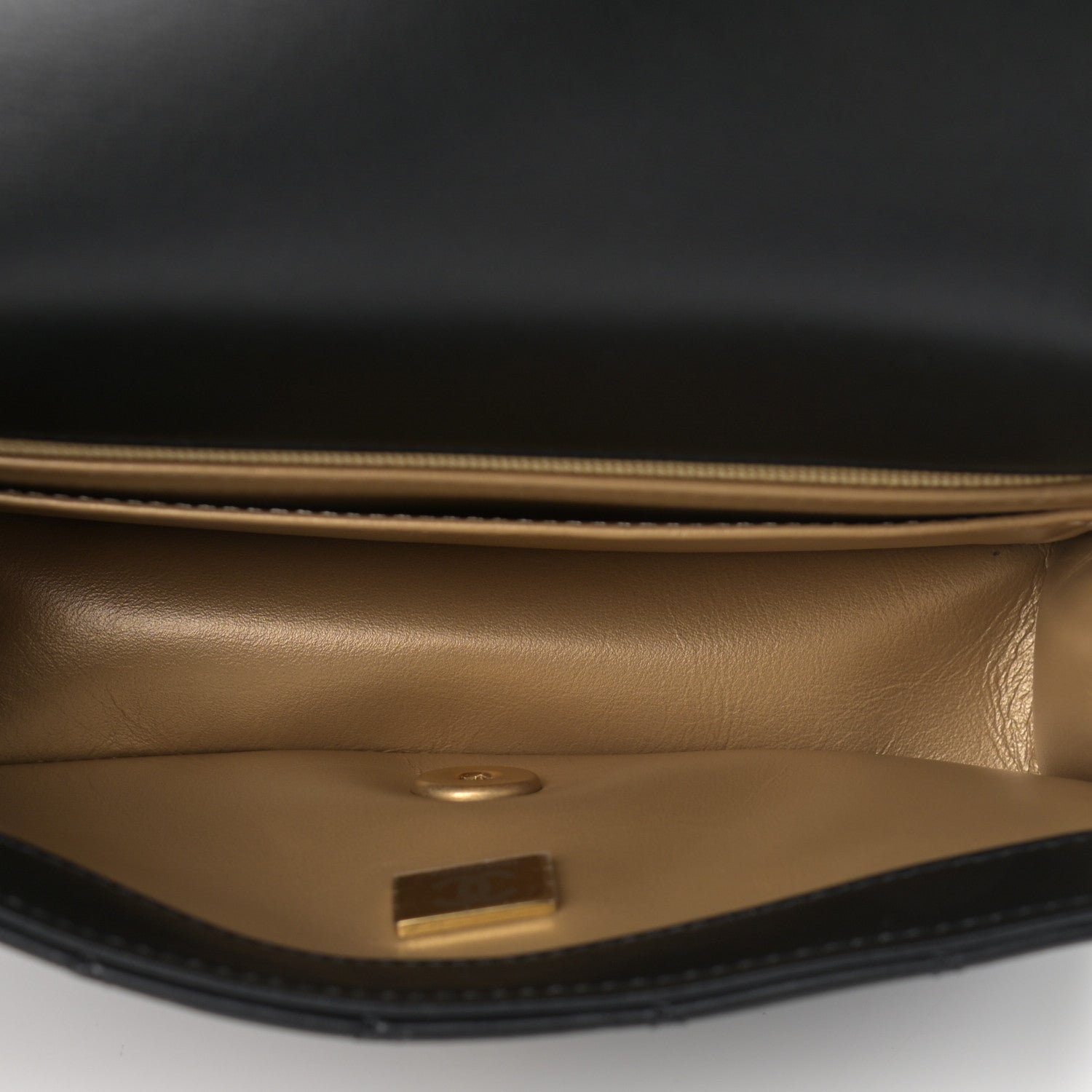 Chanel Lambskin Quilted Mini Rectangular Pearl Crush Flap Black 5 of 11