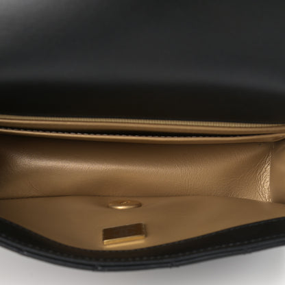 Chanel Lambskin Quilted Mini Rectangular Pearl Crush Flap Black 5 of 11