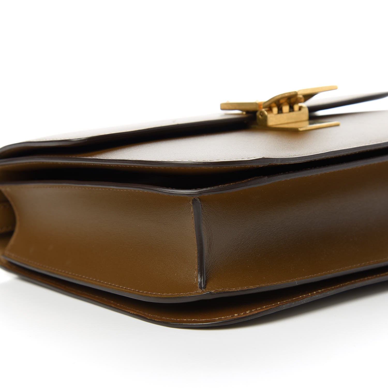 Celine Smooth Calfskin Medium Classic Box Flap Bag Camel 6 of 10