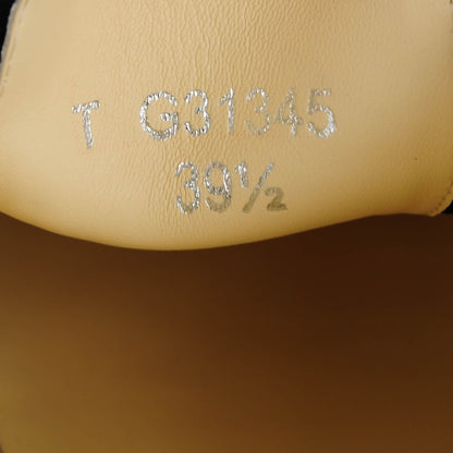 Chanel Cotton Lace Up Espadrilles 39.5 Light Beige Dark Beige 7 of 8