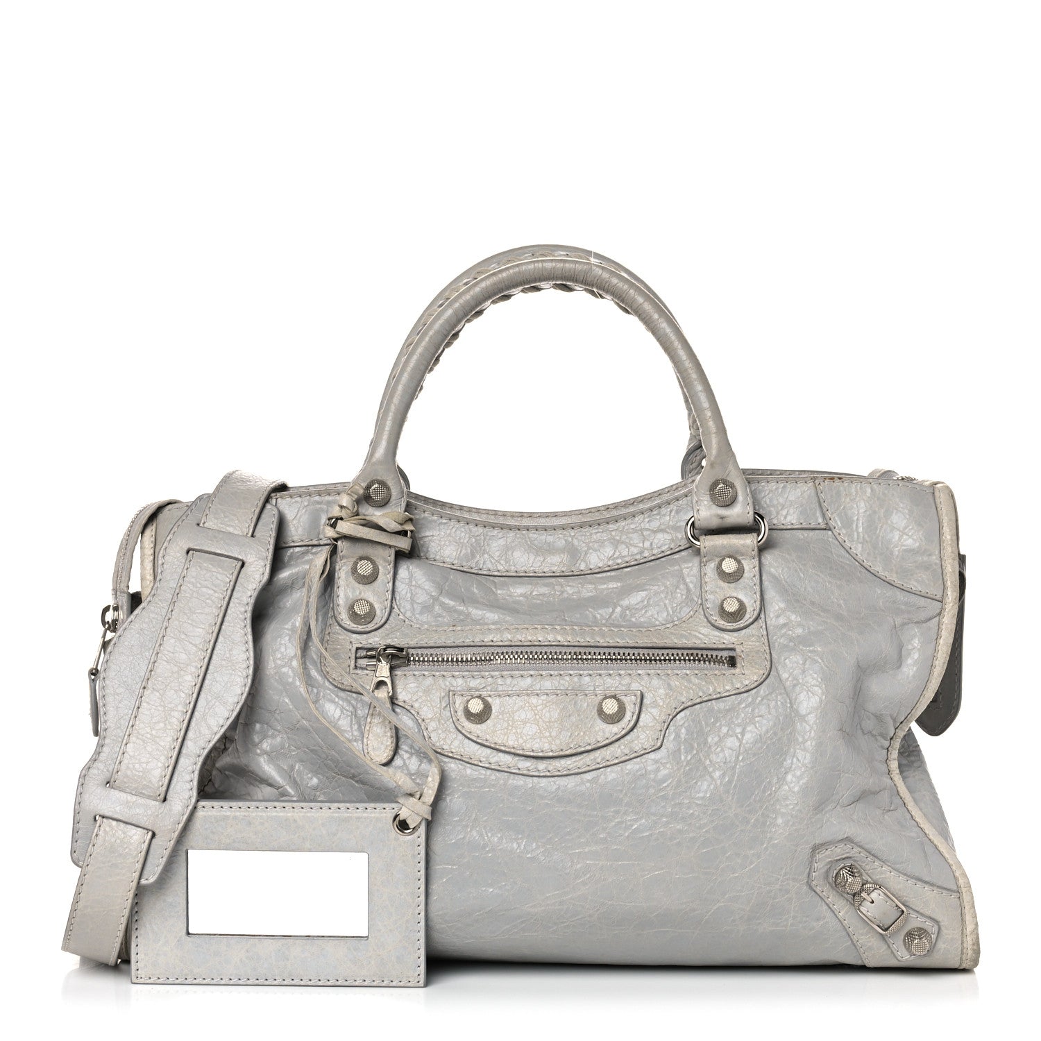 Balenciaga Agneau Giant 12 Silver Hardware City Gris Ciment 1 of 22