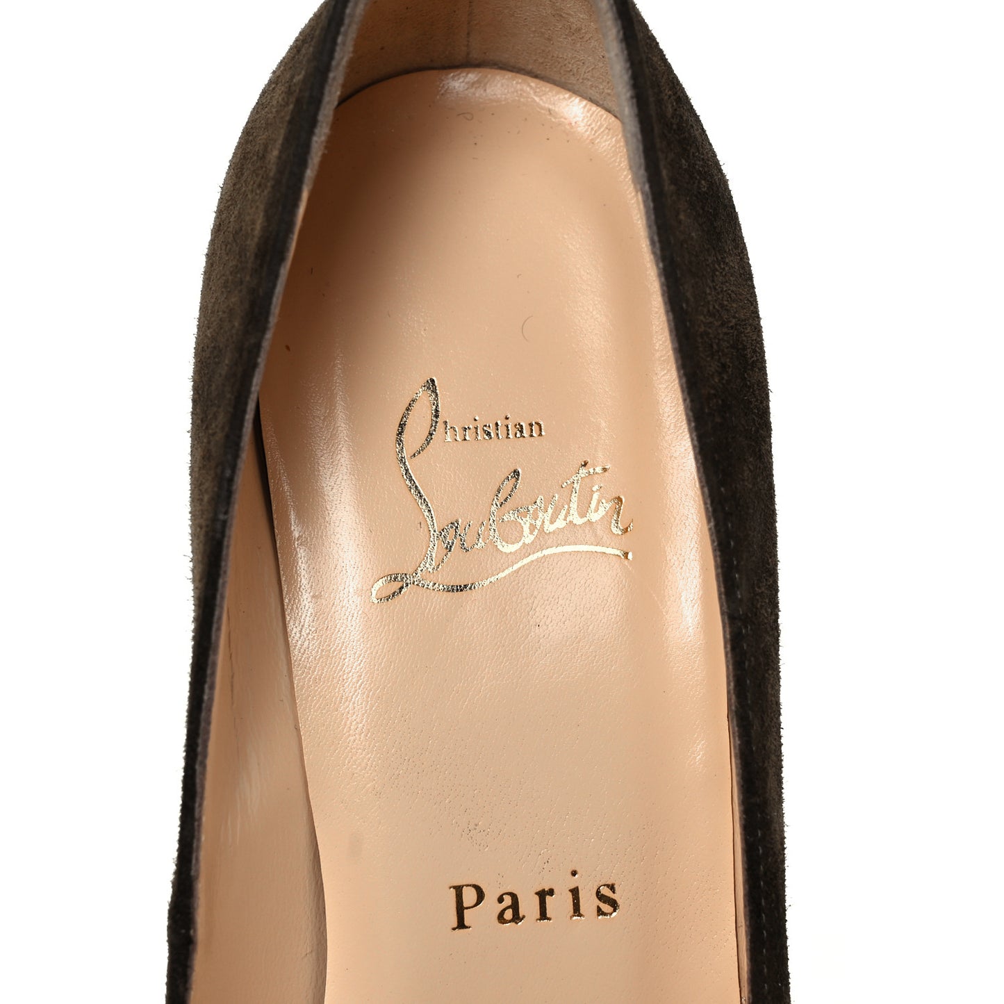 Suede Palais Royal Trepointe 140 Pumps 39 Bronze