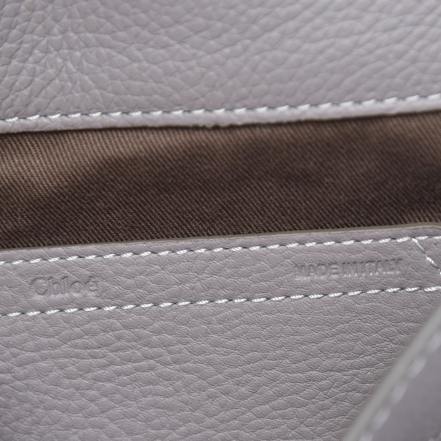Calfskin Medium Marcie Round Crossbody Bag Cashmere Grey